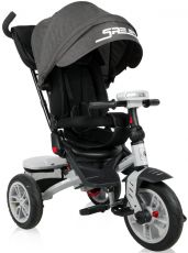 Дитячий триколісний велосипед Lorelli Speedy Air Black